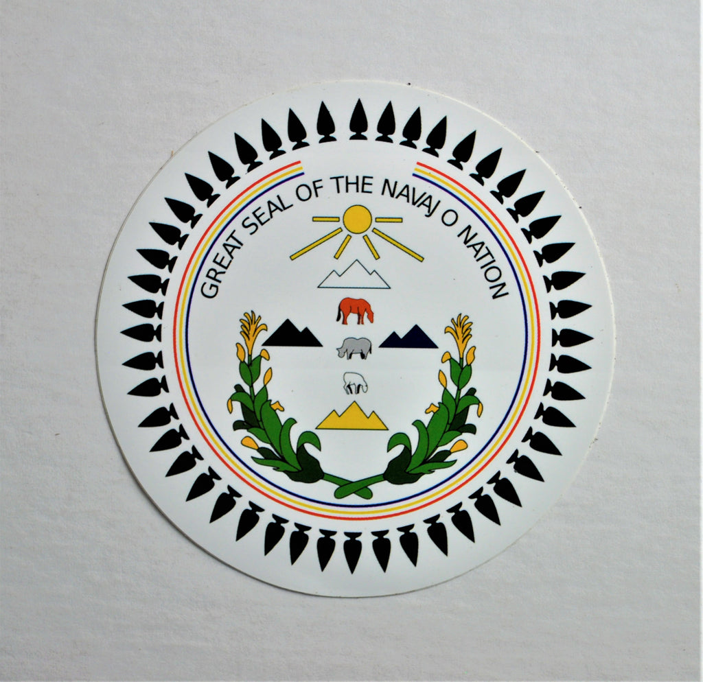 Great Seal of the Navajo Nation STICKER